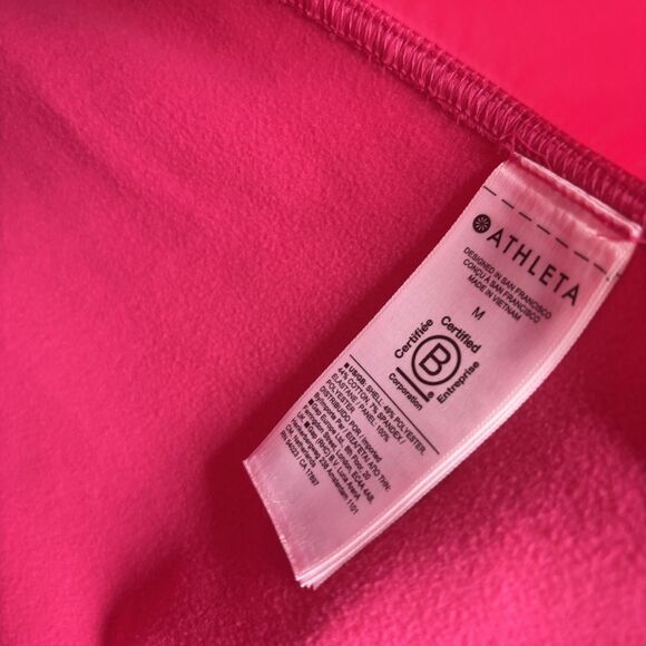 Athleta Triumph Hybrid Half Zip Sweatshirt - Picture 5 of 6